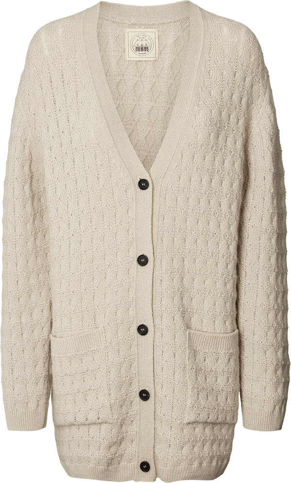 GAI+LISVA Alba Jaquard Knit Cardigan Knit 826 island fossil