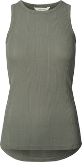 GAI+LISVA Alberte Cotton Top GOTS Top 193 Metal Grey