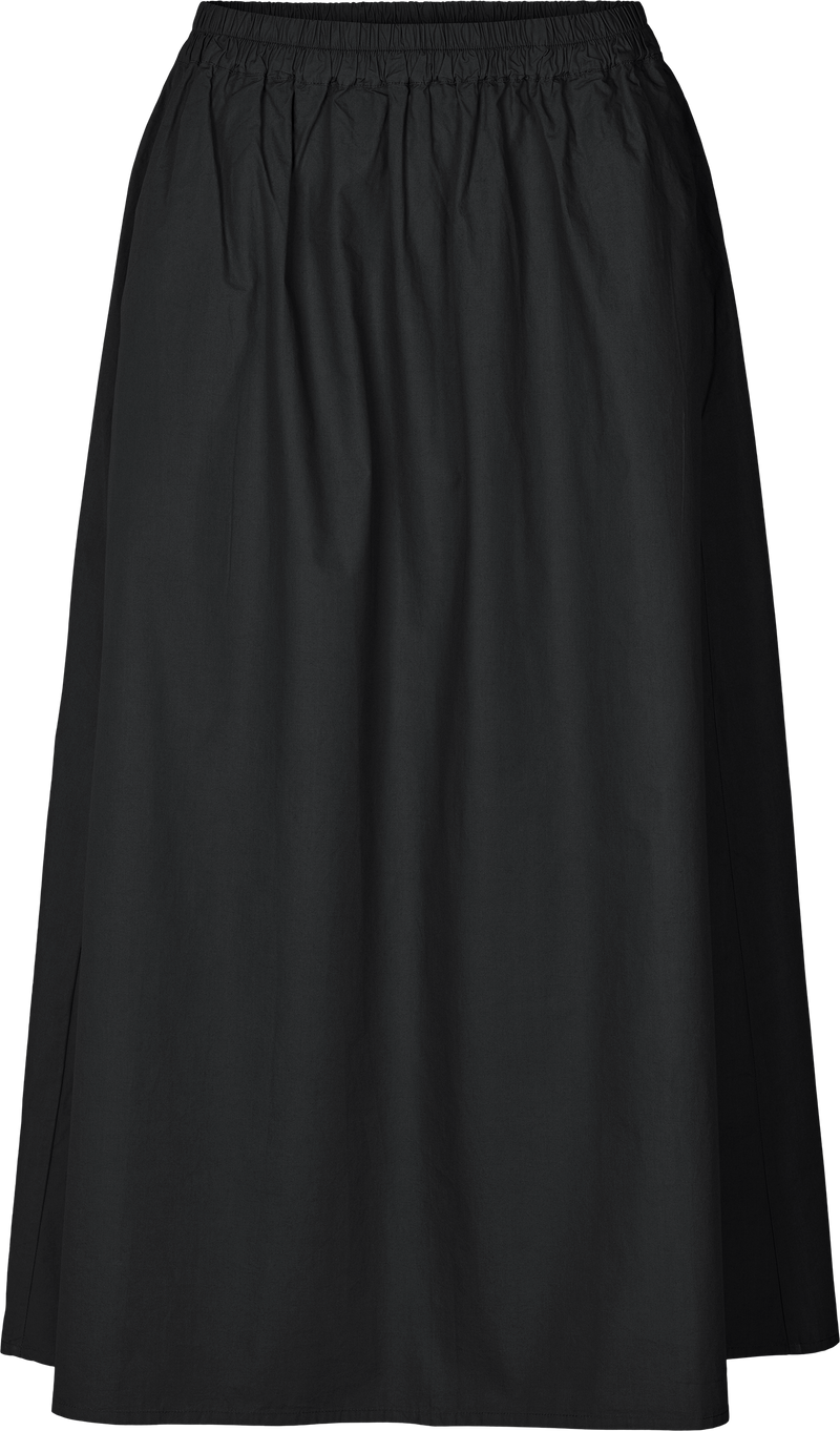 GAI+LISVA Astrid Langer Rock Popeline Dresses & Skirts 650 Black