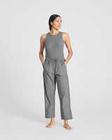 GAI+LISVA Astrid Pant Poplin Pants & Shorts 193 Metal Grey