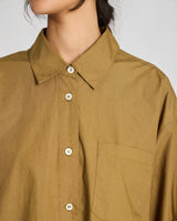 GAI+LISVA Astrid Shirt Poplin Gots 243975 Shirt 513 Dried Tobacco