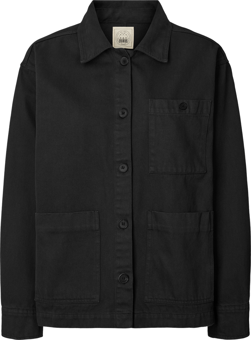 GAI+LISVA Ellie Workwear Jacket Shirt 650 Black