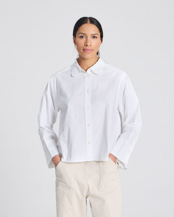 GAI+LISVA Flora Shirt Poplin Gots 243975 Shirt 100 White