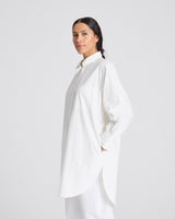 GAI+LISVA Isabel Tunic Poplin Gots 243975 Shirt 124 Whisper White