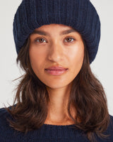 GAI+LISVA Kari Lambswool Beanie Knit 181 Midnight Blue