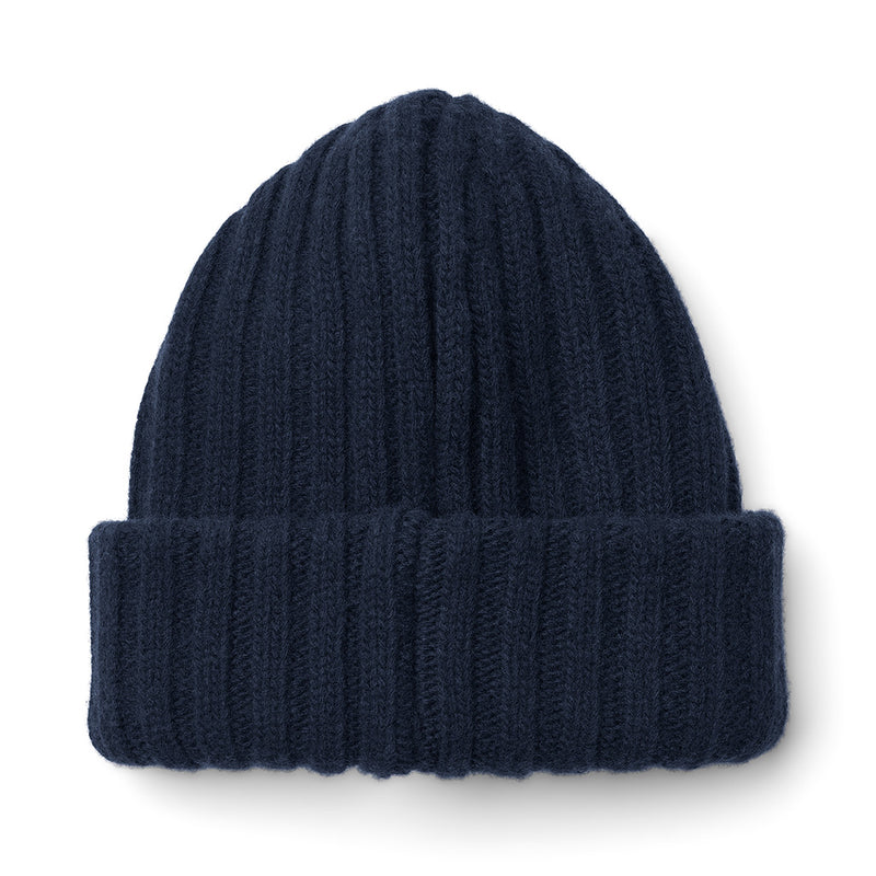 GAI+LISVA Kari Lambswool Beanie Knit 181 Midnight Blue