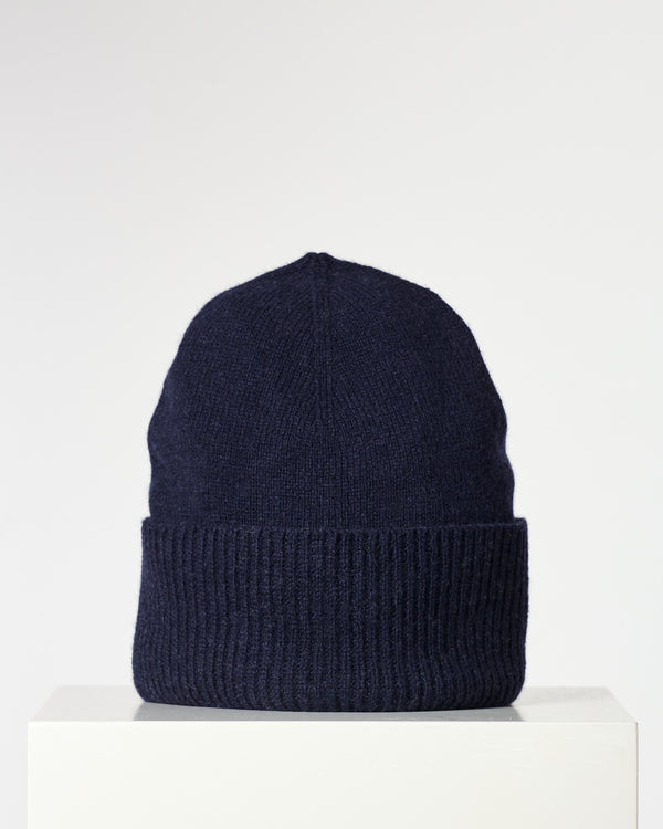 GAI+LISVA Lilly Cashmere Beanie Knit 181 Midnight Blue