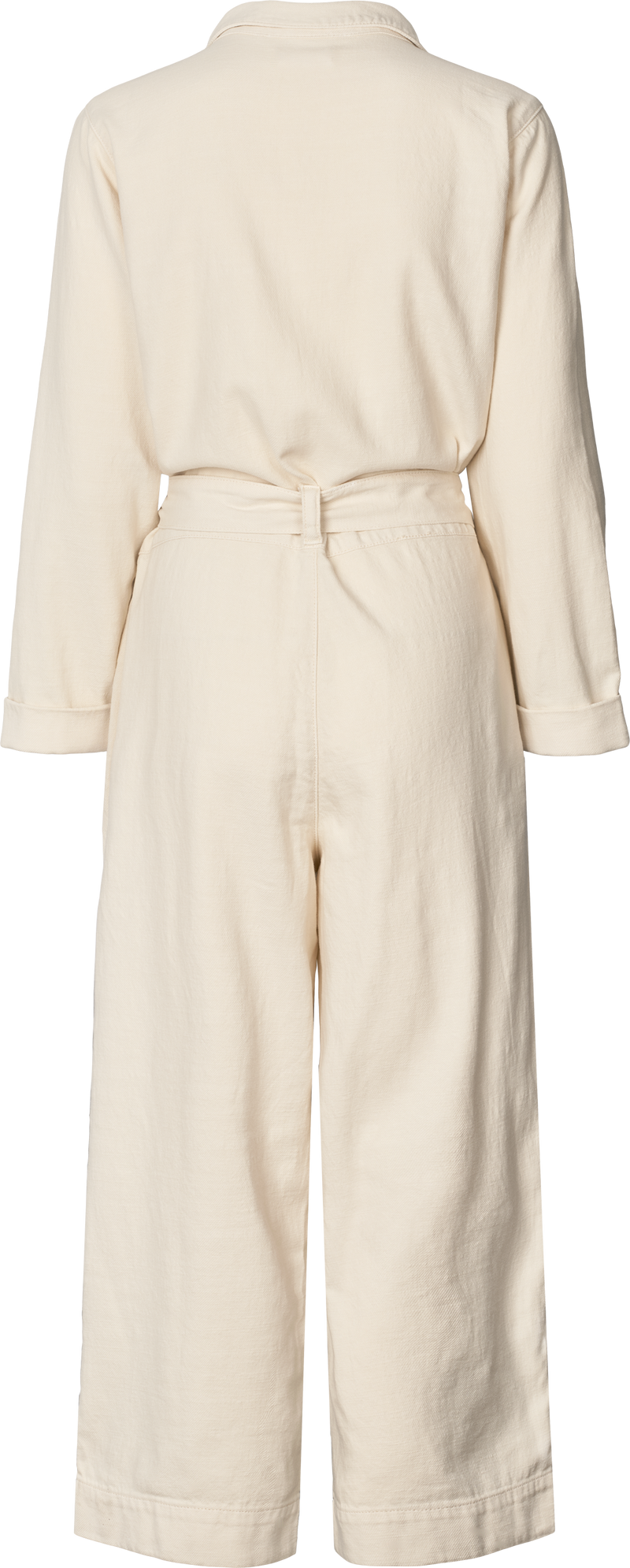 GAI+LISVA Lotus Cotton Jumpsuit GOTS 243975 Pants & Shorts 151 Ecru