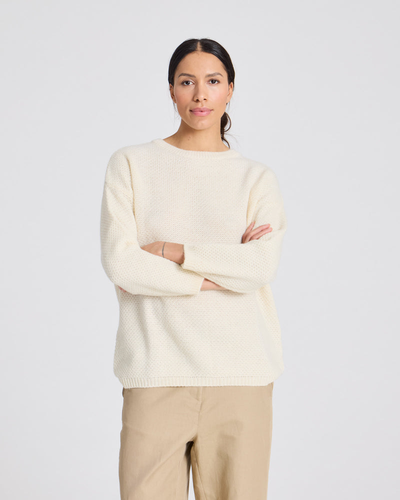 GAI+LISVA Martina Knit Pullover Knit 150 Off White