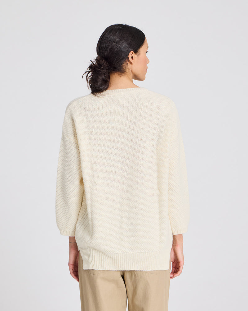 GAI+LISVA Martina Knit Pullover Knit 150 Off White