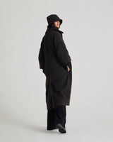 GAI+LISVA Nete Coat Jacket 682 Mulch/ Ecru Herringbone