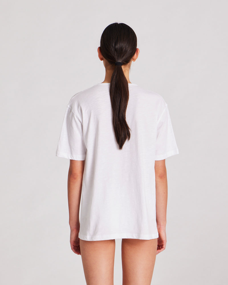 GAI+LISVA Nynne S/S Cotton Tee Shirt Top 100 White