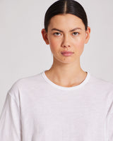 GAI+LISVA Nynne S/S Cotton Tee Shirt Top 100 White