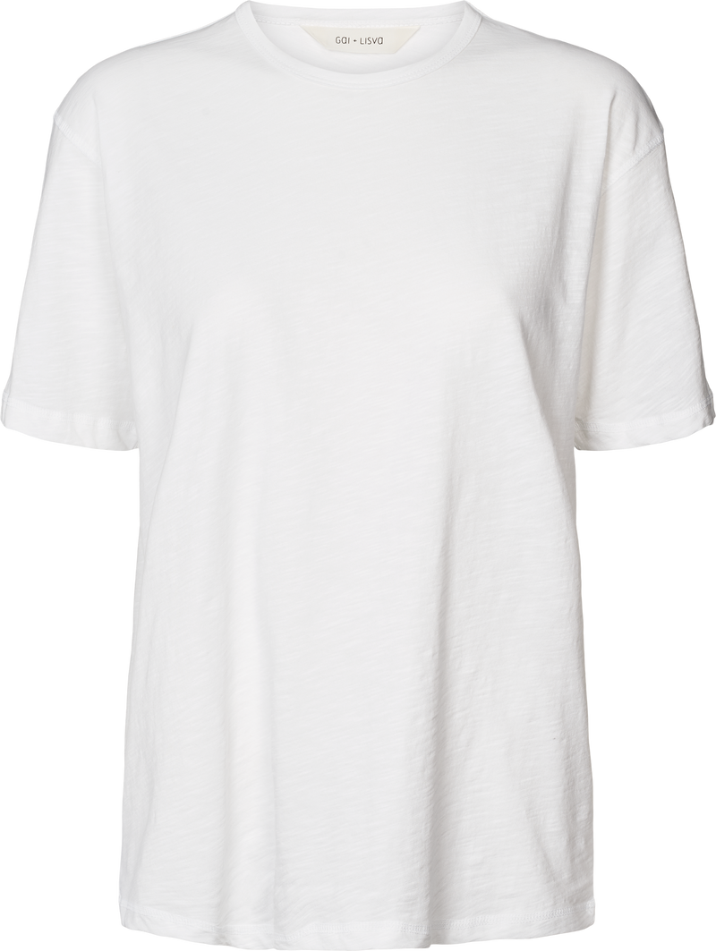 GAI+LISVA Nynne S/S Cotton Tee Shirt Top 100 White