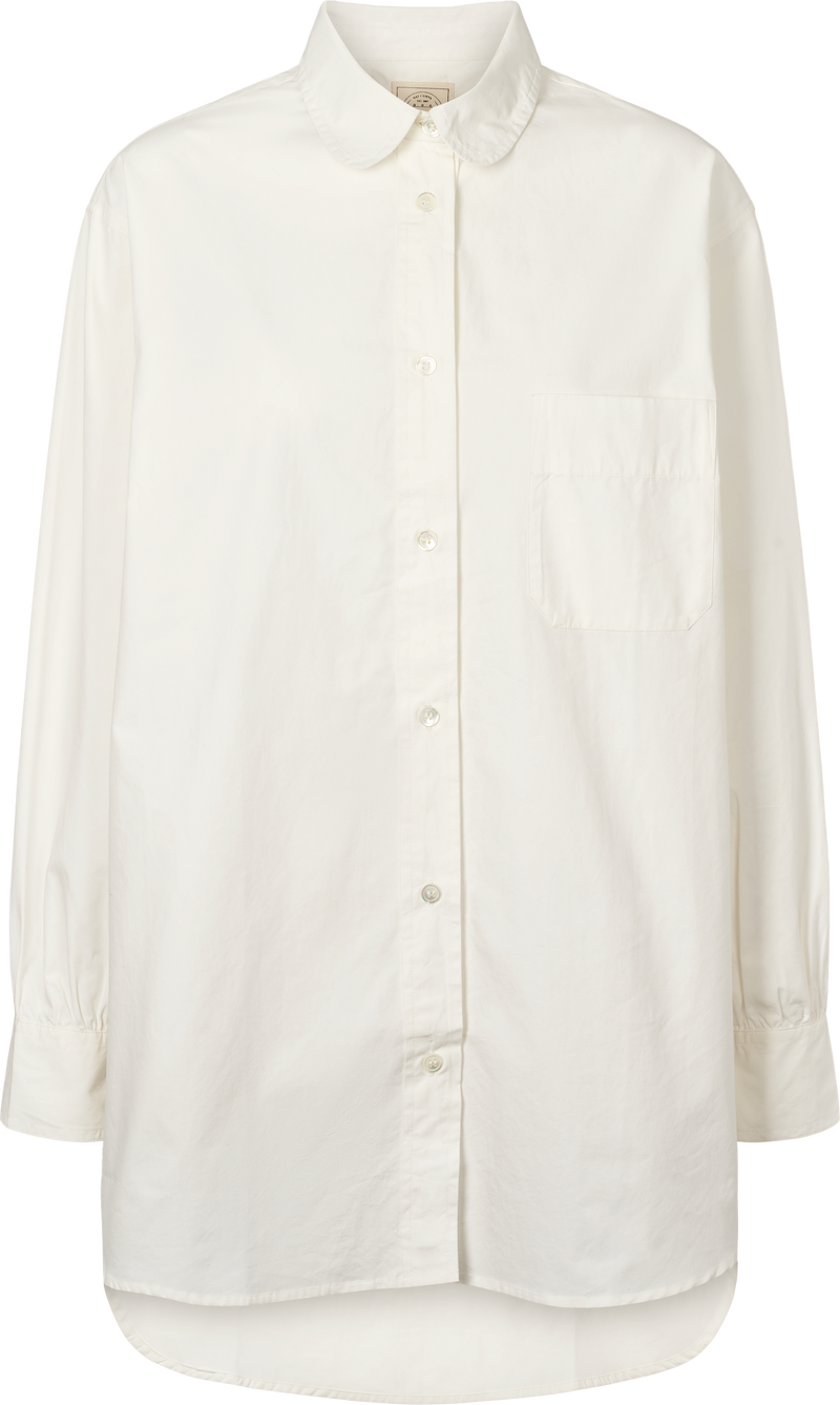 GAI+LISVA Rosa Shirt Poplin GOTS 243975 Shirt 124 Whisper White