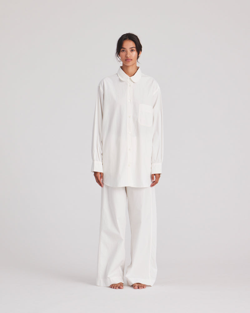 GAI+LISVA Rosa Shirt Poplin GOTS 243975 Shirt 124 Whisper White