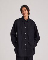 GAI+LISVA Rosa Shirt Poplin GOTS 243975 Shirt 650 Black