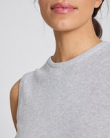 GAI+LISVA Sofie Knit Tank GOTS 243975 Knit 601 Light Grey Melange