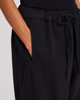 GAI+LISVA Thilde Pant Twill GOTS 243975 Pants & Shorts 650 Black