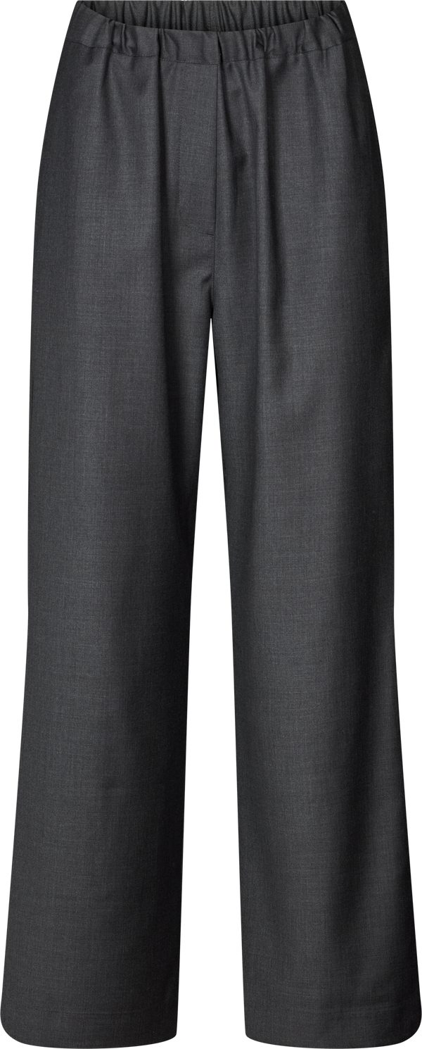 GAI+LISVA Thilde Wool Pant Pants & Shorts 605 Dark Grey