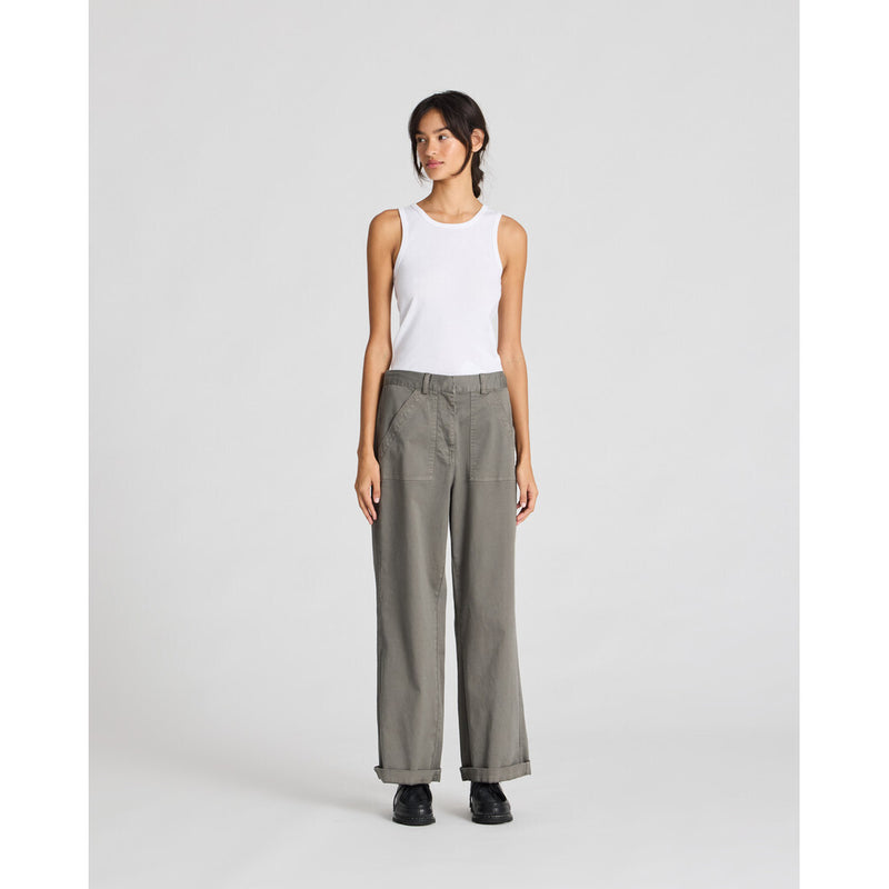 GAI+LISVA Tinne Pant Cotton Pants & Shorts 193 Metal Grey