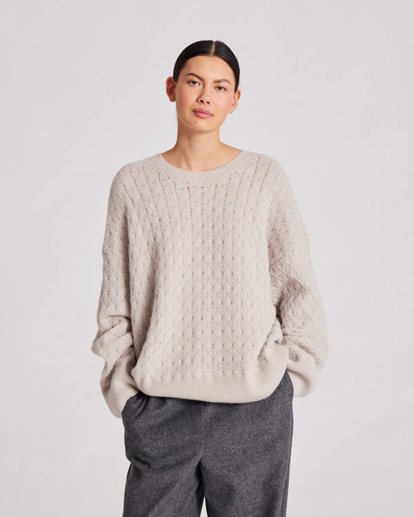 GAI+LISVA Vigga Jaquard Knit Knit 826 island fossil