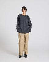 GAI+LISVA Vigga Lambswool Jumper Knit 605 Dark Grey