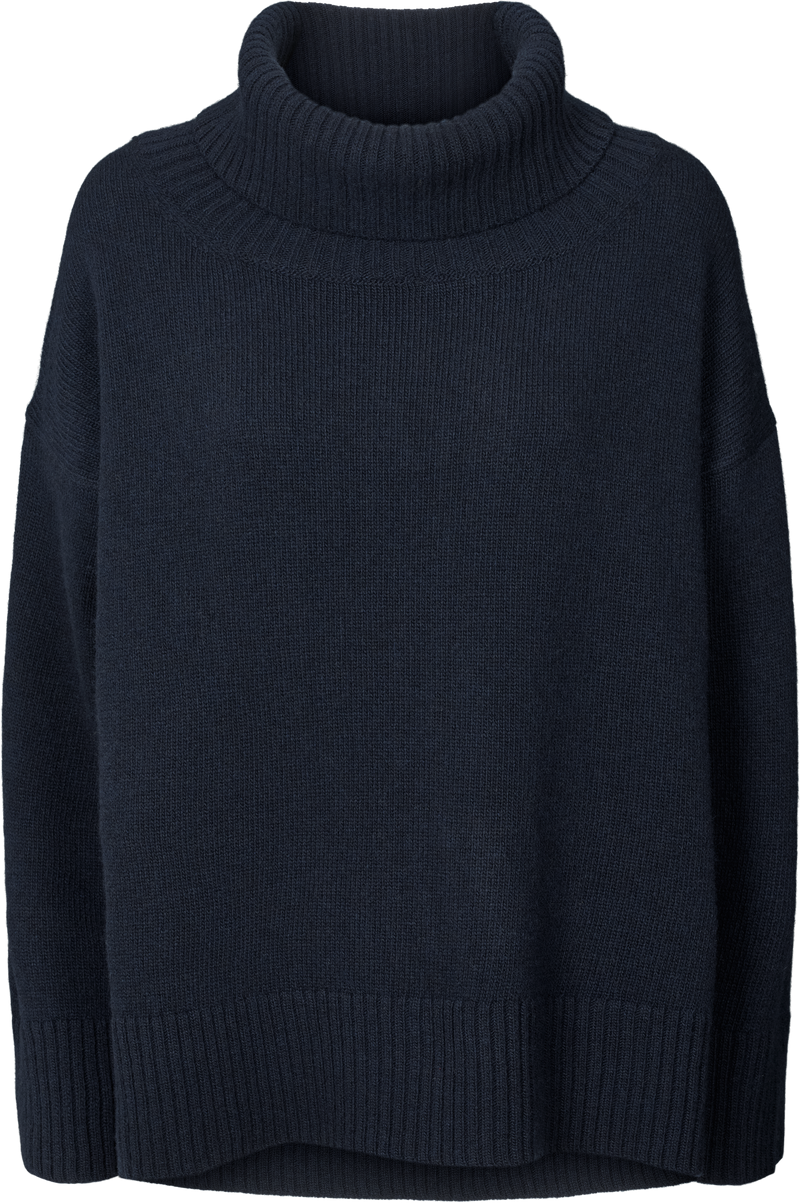 GAI+LISVA Vita Lambswool Jumper Knit 181 Midnight Blue