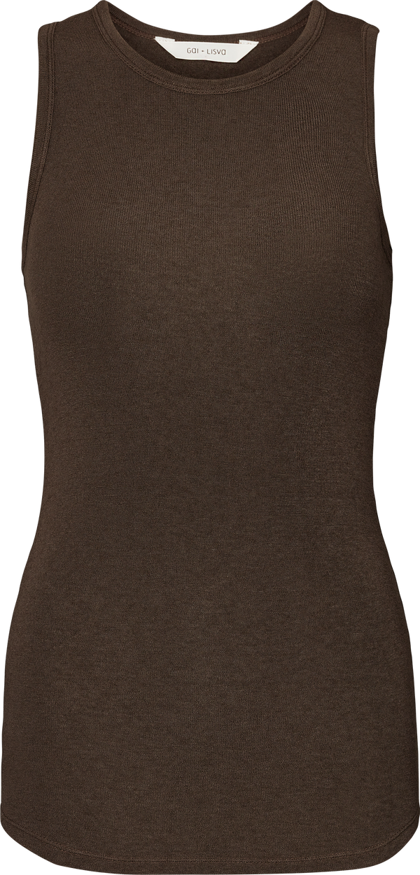 GAI+LISVA Alberte Wool Top Top 681 Mulch