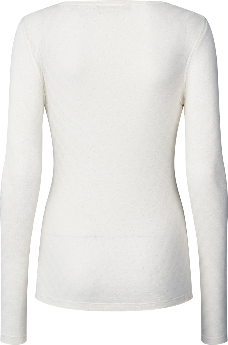 GAI+LISVA Fermi Silk Top Top 100 White