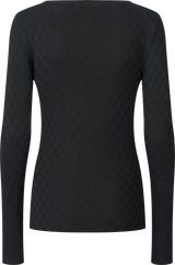 GAI+LISVA Fermi Silk Top Top 652 Stretch Limo Black