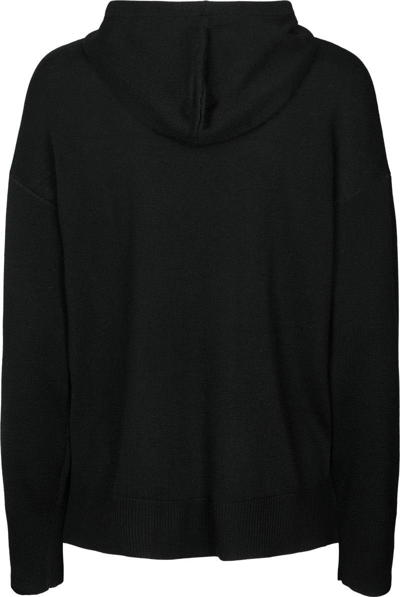 GAI+LISVA Jenny Merino Hoodie Knit 650 Black